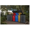 Keter Garden shed Deco Horizontal Shed ash wood tone