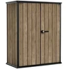 Keter Garden shed Deco Vertical Shed ash wood tone