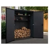 Keter Garden shed Deco Vertical Shed walnut tone