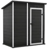 Keter Garden shed Essential Shed 6x4 dark pilkas/baltas