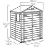 Keter Darža Skūnio dvaras 6x5 DD Bess 7290106931046