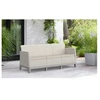 Keter Garden sofa two-seater Scandi Form 3 Seater Sofa pebble pilka/light beige