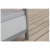 Keter Garden sofa two-seater Scandi Linea 2 Seater Sofa light pilka/dark steel pilka