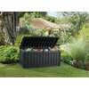 Keter Garden storage box / bench Glenwood Storage Box 390 L - pilkas