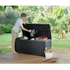 Keter Garden storage box / bench Glenwood Storage Box 390 L - pilkas