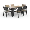 Keter Garden table Deco Corale 160 teak tone/pilka