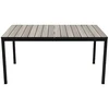 Keter Garden table Deco Porto Nova 160 pilkas/juodas