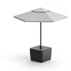Keter Garden table/umbrella holder Luzon Parasol walnut/pilka