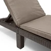 Keter Jaipur sun lounger with cushion ruda