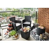 Sodo skrynia Keter Keter Darza galdins/uzglabasanas kasta Cool Stool pelēks 29200045939