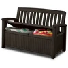 Keter Patio Storage Bench 227L ruda
