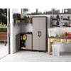Keter Pro Tall Cabinet 68x39x173cm pilkas/juodas