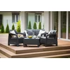 Lauko baldų komplektas Gardena Sodo baldų komplektas Bahamas Set pilkas 7290106930476