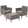 Lauko baldų komplektas Gardena Keter Sodo baldų komplektas Salemo Balcony Set beige