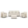 Keter Sodo baldų komplektas Scandi Forma 3 Seater Set pebble pilkas/light beige