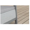 Keter Sodo baldų komplektas Scandi Linea Balcony Set light pilka/dark steel pilka