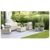 Keter Sodo baldų komplektas Scandi Linea 3 Seater Set pebble pilkas/light beige