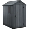Keter sodo namelis sandėliukas DARWIN 4x6 Pilkas 125,8 x 184,5 x 205 cm