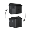 Keter Sodo namelis Newton Plus 9x7,5 pilkas