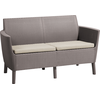 Keter Sodo sofa dviems Salemo 2 vietų sofa smėlio spalvos
