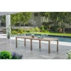 Garden4You Keter Sodo stalas Julie Double Table (2 konfigūracijos) smėlio spalvos