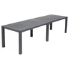 Garden4You Keter Sodo stalas Julie Double Table, pilkas (2 konfigūracijos)