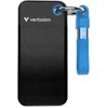 Kietasis diskas Verbatim Pocket SSD USB 3.2 Gen 2 1TB Juodas/Mėlyna