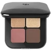 KIKO MILANO Bright Quartet akių šešėlių paletė (02 Rosy Mauve atspalviai) 3,5 g