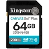 Atminties kortelė Kingston memory card 64GB SDXC Canvas Go Plus Gen4 200MB/s C10 UHS-I U3 V30