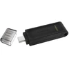 Kingston pendrive 128GB USB-C DT70 juoda
