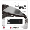 Kingston pendrive 128GB USB-C DT70 juoda