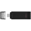 Kingston pendrive 128GB USB-C DT70 juoda