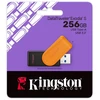 Kingston pendrive 256GB Portable USB 3.2 Gen 1 DataTraveler Exodia S (Juodas/Oranžinis)