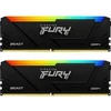 Kingston RAM FURY Beast RGB - 16 GB (2 x 8 GB Kit) - DDR4 3200 DIMM CL16