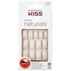 KISS Natūralūs nagai, tinkami lakavimui 65996 Salon Naturals (Nagai) 28 vnt.