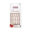 KISS Natūralūs nagai, tinkami lakavimui 65996 Salon Naturals (Nagai) 28 vnt.