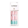 KISS Lipnūs nagai imPRESS Nails Dew Drop 30 vnt.