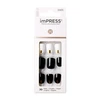 KISS Lipnūs nagai imPRESS Nails Midnight Drive 30 vnt.