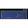 Klaviatūra Genesis Lead 300 tamsiai mėlyna Double Shot Keycaps