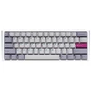 Ducky One 3 Mist Pilkas Mini žaidimų klaviatūra, RGB LED – MX-Mėlyna US išdėstymas