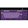 Klaviatūra Fury Kanabo K2 US balta pašvietimas mechaninė violetinė