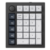Keychron Q0 Max RGB Wireless Numeric Klaviatūra, Raudona Switch (Juodas) [Q0M-M1].