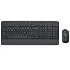 Klaviatūra Logitech Klaviatūros ir pelės rinkinys MK650 - US QWERTY - Graphite