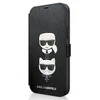 Dėklas Karl Lagerfeld KLFLBKP12LSAKICKCBK skirtas iPhone 12 Pro Max 6,7, juoda