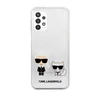 Karl Lagerfeld KLHCA32CKTR A326 A32 5G kietas dėklas, skaidrus Karl &amp; Choupette