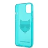 Karl Lagerfeld KIETAS DĖKLAS KLHCP13SCHTRB IPHONE 13 MINI BLIZGANTIS CHOUPETTE FUN Mėlynas