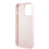 Apple iPhone 13 Pro Max Karl Lagerfeld dėklas Silicone Karl`s Head (KLHCP13XSLKHLP) light rožinės spalvos