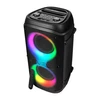 Garsiakalbis SVEN PS-800, juodas (100W, TWS, Bluetooth, FM, USB, Micro SD, LED ekranas, 4400mA*h)
