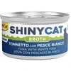 Konservuotas ėdalas katėms - Gimborn SHINYCAT TUNAS SU BALTA ŽUVIMI 70g