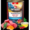 Ontario Adult Monoprotein Jautienos paštetas su Morkomis 400g